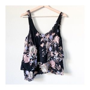LIKE NEW | Free People | Double Layer Tank Top